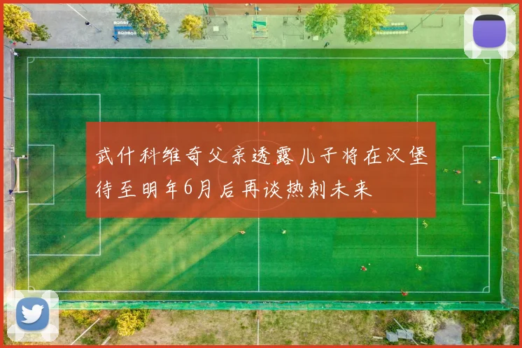 武什科维奇父亲透露儿子将在汉堡待至明年6月后再谈热刺未来
