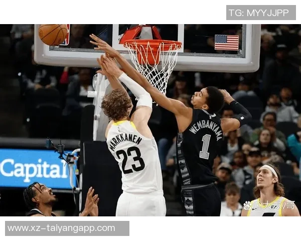 爵士队明日对阵马刺马尔卡宁因非伤病缺阵乔治出战存疑